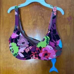 Skinnydippers Bikini top size Large